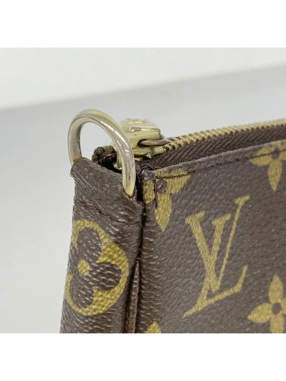 Louis Vuitton Pouch Monogram Pochette Brown